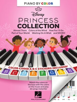 Piano-by-Color – Disney Princess Collection Piano-by-Color – Disney Princess Collection