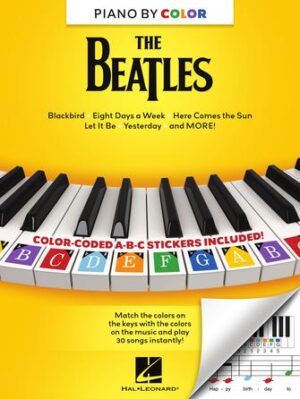 Piano-by-Color – The Beatles