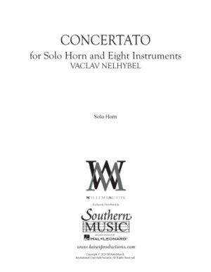 Concertato for Horn and Eight Instruments