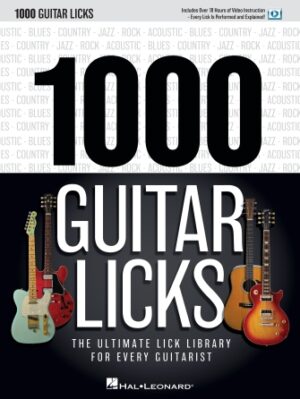 1000 Guitar Licks 1000 Guitar Licks