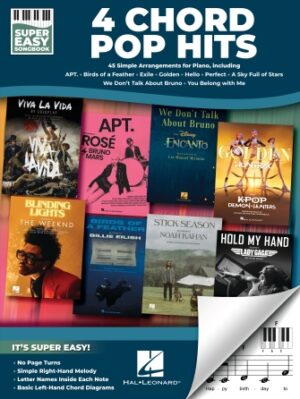 4 Chord Pop Hits – Super Easy Songbook 4 Chord Pop Hits – Super Easy Songbook