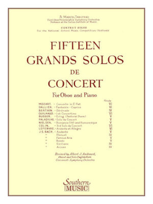 15 Grands Solos de Concert 15 Grands Solos de Concert