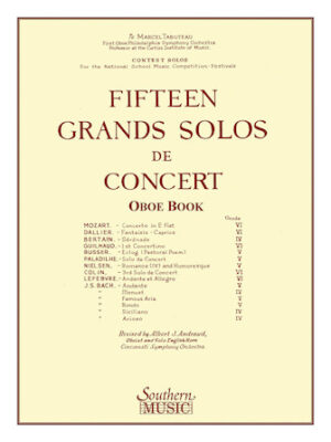 15 Grands Solos de Concert 15 Grands Solos de Concert