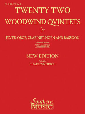 22 Woodwind Quintets – New Edition 22 Woodwind Quintets – New Edition