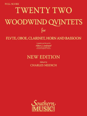 22 Woodwind Quintets – New Edition 22 Woodwind Quintets – New Edition