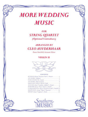 More Wedding Music More Wedding Music