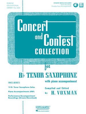 Concert and Contest Collection for Bb Tenor Saxophone Concert and Contest Collection for Bb Tenor Saxophone