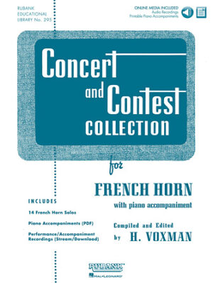 Concert and Contest Collection for French Horn Concert and Contest Collection for French Horn