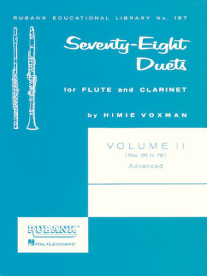 78 Duets for Flute and Clarinet 78 Duets for Flute and Clarinet