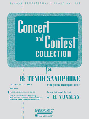 Concert and Contest Collection for Bb Tenor Saxophone Concert and Contest Collection for Bb Tenor Saxophone