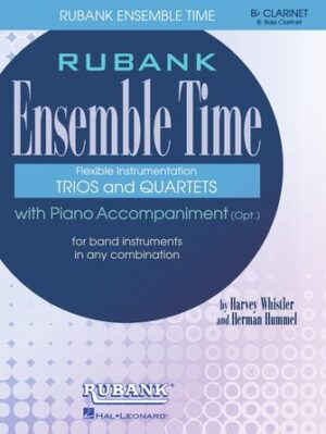 Ensemble Time – B Flat Clarinets (Bass Clarinet)