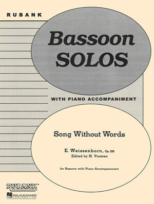 Song Without Words, Op. 226 Song Without Words, Op. 226