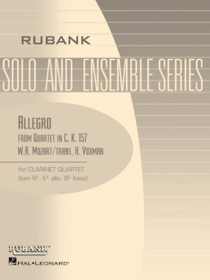 Allegro (from Quartet in C, K.157) Allegro (from Quartet in C, K.157)