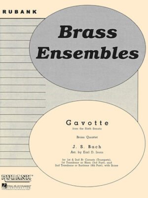 Gavotte from the Sixth Sonata Gavotte from the Sixth Sonata