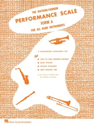 Watkins-Farnum Performance Scale – Form A Book