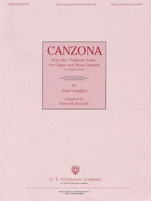 Canzona (from the Folkloric Suite) Canzona (from the Folkloric Suite)