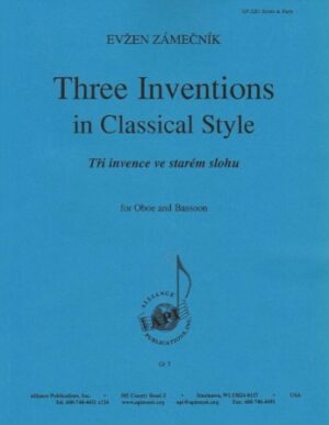 Three Inventions in Classical Style
