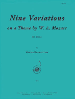 Nine Variations on a Theme by W.A. Mozart Nine Variations on a Theme by W.A. Mozart