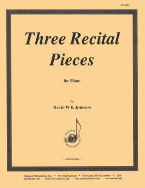 Three Recital Pieces Three Recital Pieces