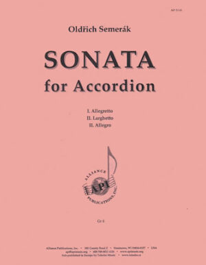 Sonata for Accordion Sonata for Accordion