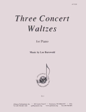Three Concert Waltzes Three Concert Waltzes
