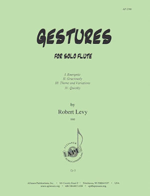 Gestures for Solo Flute Gestures for Solo Flute