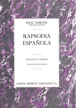 Albeniz Rapsodia Espanola (halffter) 2 Pf Albeniz Rapsodia Espanola (halffter) 2 Pf