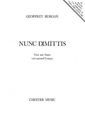Geoffrey Burgon: Nunc Dimittis Geoffrey Burgon: Nunc Dimittis