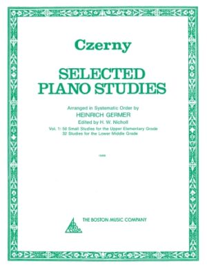 Selected Piano Studies – Volume 1 Selected Piano Studies – Volume 1