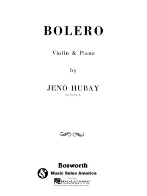 Bolero, Op. 51 No. 3 Bolero, Op. 51 No. 3