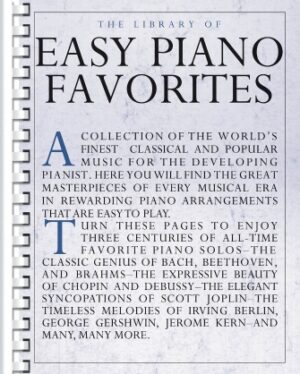 The Library of Easy Piano Favorites The Library of Easy Piano Favorites