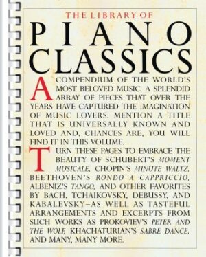 Library of Piano Classics Library of Piano Classics