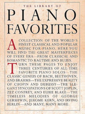 Library of Piano Favorites Library of Piano Favorites