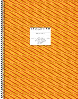 159. Spiral Book 4-Stave/16 Chord Boxes (Guitar) 159. Spiral Book 4-Stave/16 Chord Boxes (Guitar)
