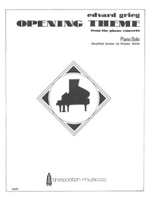 Opening Theme From The 1st Movement Of The Piano Concerto (Simplified) Opening Theme From The 1st Movement Of The Piano Concerto (Simplified)
