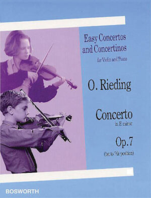 Oskar Rieding: Concerto In E Minor (Violin/Piano) Oskar Rieding: Concerto In E Minor (Violin/Piano)