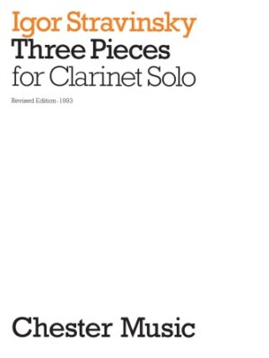 3 Pieces for Clarinet Solo 3 Pieces for Clarinet Solo