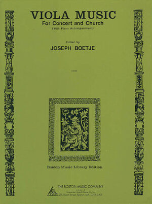 Viola Music for Concert and Church Viola Music for Concert and Church