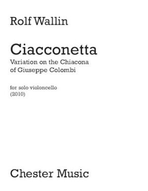 Ciacconetta – Variation on the Chiacona of Giuseppe Colombi Ciacconetta – Variation on the Chiacona of Giuseppe Colombi