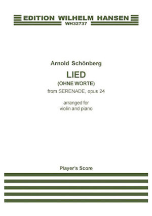 Lied (Ohne Worte) from Serenade Op. 24 Lied (Ohne Worte) from Serenade Op. 24