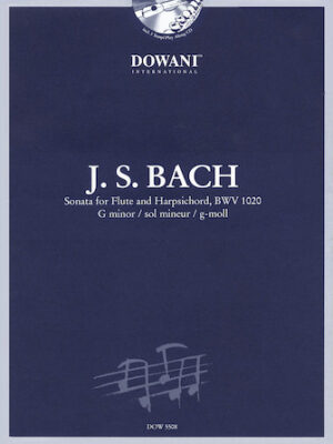 Sonata for Flute and Harpsichord in G Minor, BWV 1020 Sonata for Flute and Harpsichord in G Minor, BWV 1020