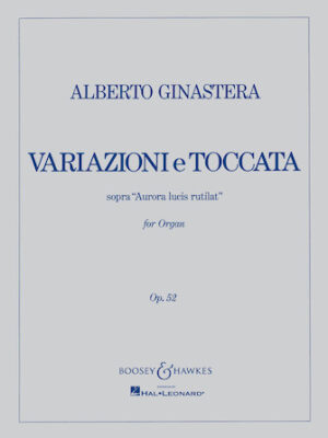 Variazioni e Toccata, Op. 52 Variazioni e Toccata, Op. 52