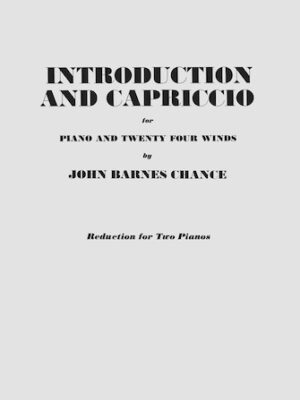 Introduction and Capriccio Introduction and Capriccio