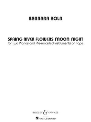 Spring River Flowers Moon Night Spring River Flowers Moon Night