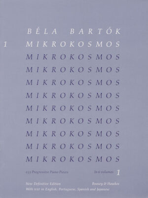 Béla Bartók – Mikrokosmos Volume 1 (Blue)