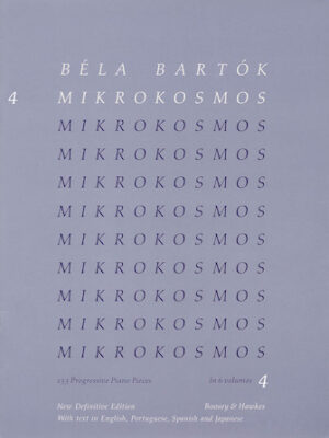 Mikrokosmos Volume 4 (Blue) Mikrokosmos Volume 4 (Blue)
