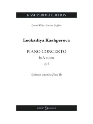 Piano Concerto in A minor, Op. 2 Piano Concerto in A minor, Op. 2