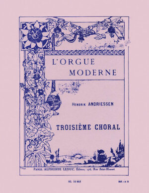 Troisieme Choral Troisieme Choral