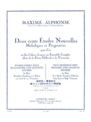 Deux cents Études Nouvelles Mélodiques et Progressives Pour Cor – Cahier 2: 40 Études Faciles Deux cents Études Nouvelles Mélodiques et Progressives Pour Cor – Cahier 2: 40 Études Faciles