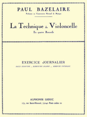 Technique for Cello – Book 2